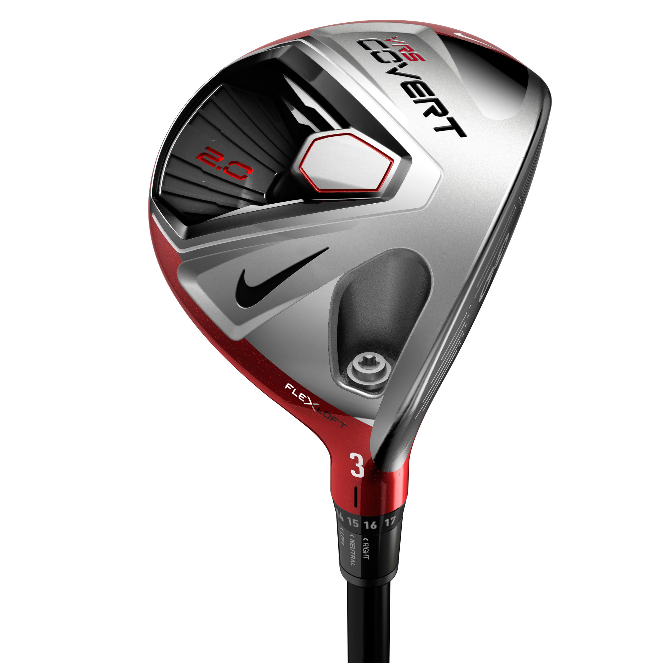 VRS Covert FlexLoft Red and Silver Golf Club