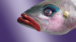 Fish Wearing Makeup