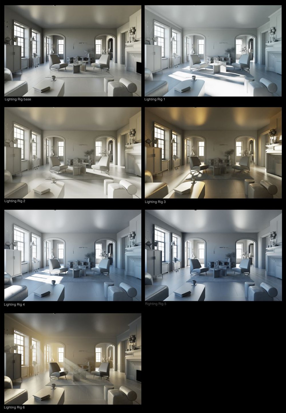 lighting options