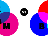 RGB vs CMYK diagram