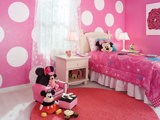 Pink Mickey Mouse Themed Bedroom