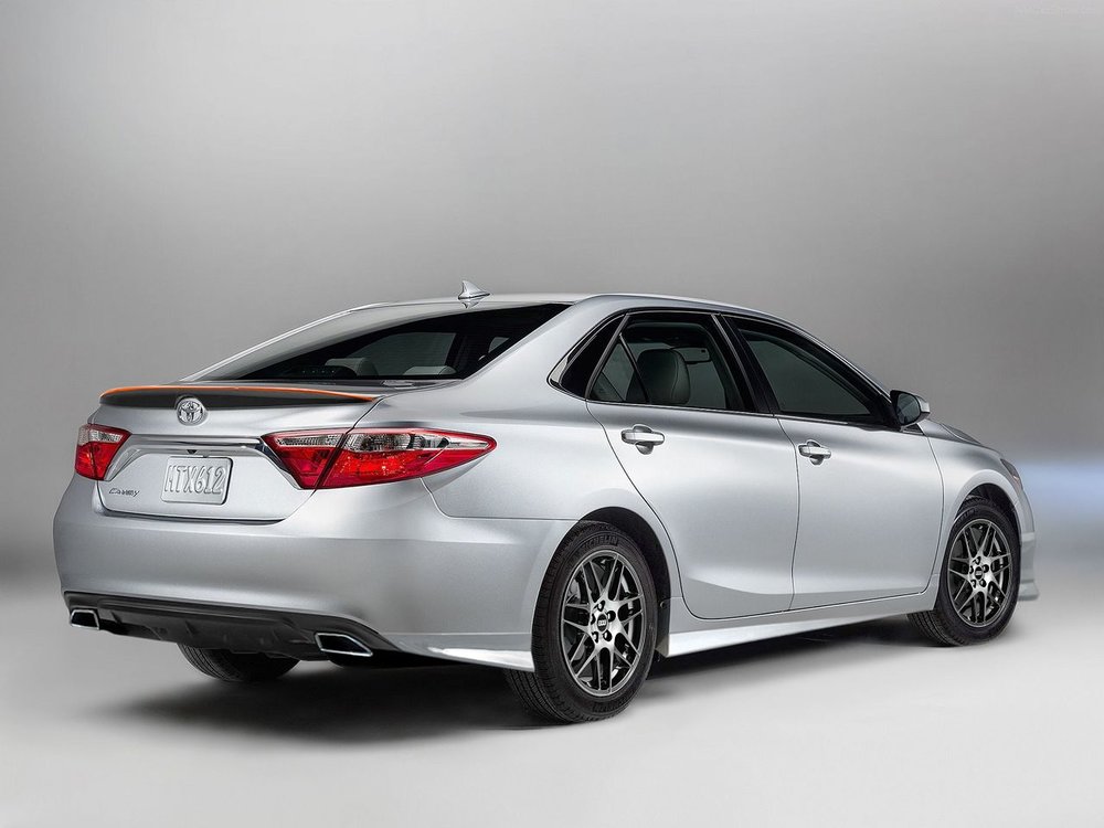 Silver Toyota Camry