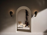 chair in an archway