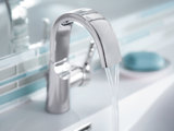 Modern silver faucet